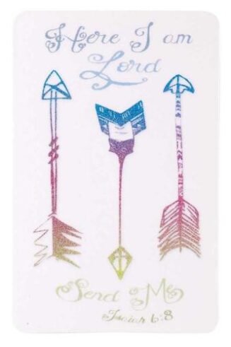 603799084079 Here I Am Lord Pocket Card