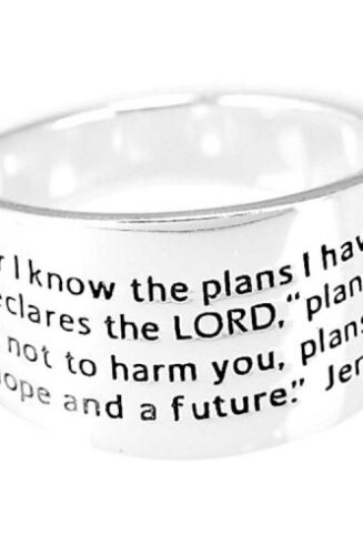 603799095068 Jeremiah 29:11 Wide (Size 7 Ring)