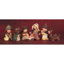 603799116688 Childrens Christmas Pageant Nativity Figures