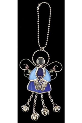 603799131469 Angel With Butterfly Shine Chime