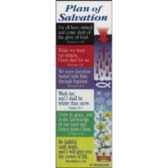 603799167871 Plan Of Salvation Bookmarks