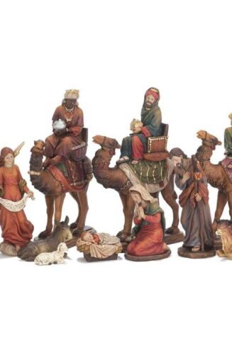 603799208444 Nativity Figures With Wise Men On Camels