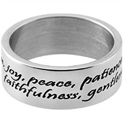 603799214063 Love Joy Peace (Size 6 Ring)