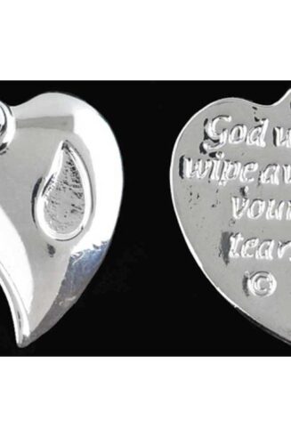 603799225465 Reunion Heart Pocket Stone With Verse Card