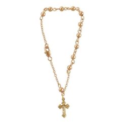 603799226066 Small Rosary Beads Crucifix (Bracelet/Wristband)