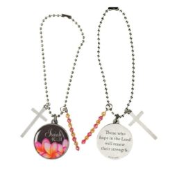 603799241991 Isaiah 40:31 Mirror Dangle