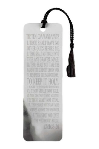 603799311205 10 Commandments Tassel Bookmark