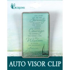 603799315920 Serenity Prayer Visor Clip