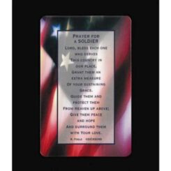 603799318679 Prayer For A Soldier Pocket Card