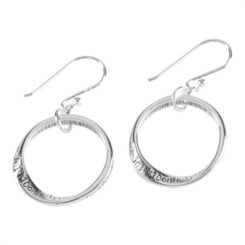 603799322126 InspiRing John 14:1 Mobius (Earring)