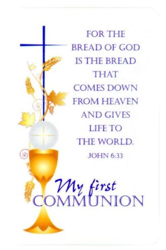 603799359924 Communion Pocket Card