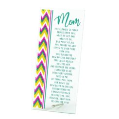 603799367288 Mom Tabletop Glass Plaque