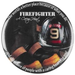 603799412544 Firefighter A Caring Heart (Magnet)