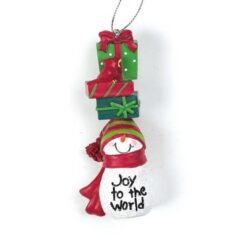 603799420471 Joy To The World Snowman (Ornament)