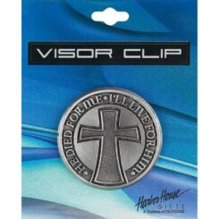 603799439671 He Died For Me Visor Clip