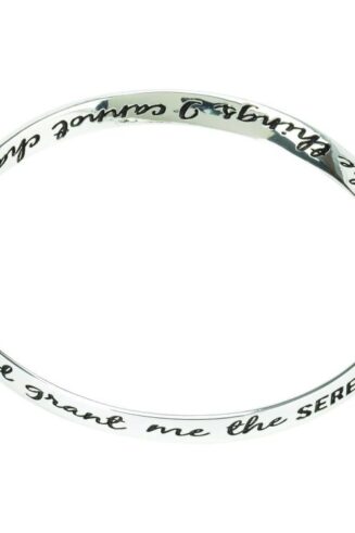 603799472999 Serenity Prayer Wide Mobius (Bracelet/Wristband)