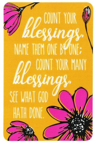 603799476461 Count Your Blessings Pocket Card