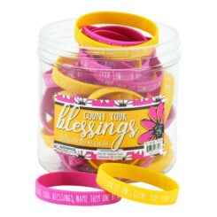 603799477246 Count Blessings Silicone (Bracelet/Wristband)