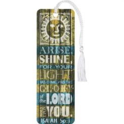 603799510899 Arise Shine Tassel Bookmark