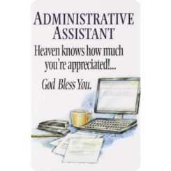 603799527903 Administrative Assistant Pocket Card