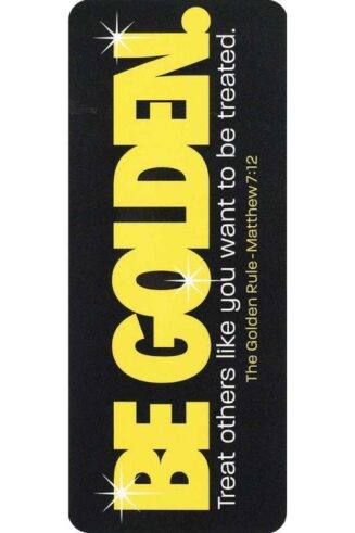 603799530941 Be Golden Bookmark