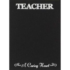 603799546881 Teacher A Caring Heart Chalkboard (Magnet)