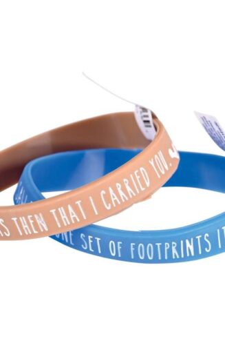 603799591669 Footprints Silicone (Bracelet/Wristband)