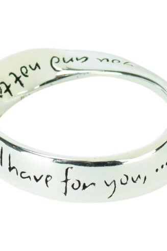 603799777445 Jeremiah 29:11 Wide Mobius (Size 6 Ring)