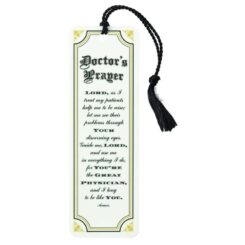 603799782418 Doctors Prayer Tassel Bookmark