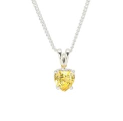 603799791236 November Birthstone CZ Heart