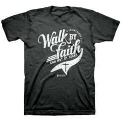 612978452561 Walk By Faith (Large T-Shirt)