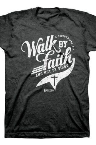 612978452561 Walk By Faith (Large T-Shirt)