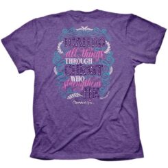 612978454053 Cherished Girl Through Christ (Medium T-Shirt)