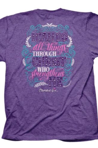 612978454053 Cherished Girl Through Christ (Medium T-Shirt)