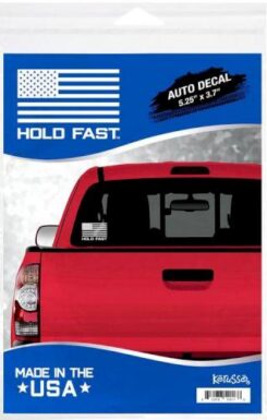 612978540176 Hold Fast Flag Logo Vinyl Decal (Bumper Sticker)