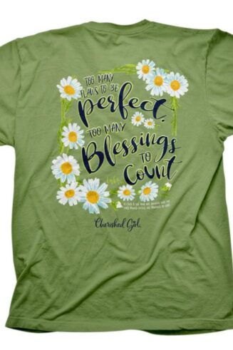 612978549766 Cherished Girl Too Many Blessings (Medium T-Shirt)