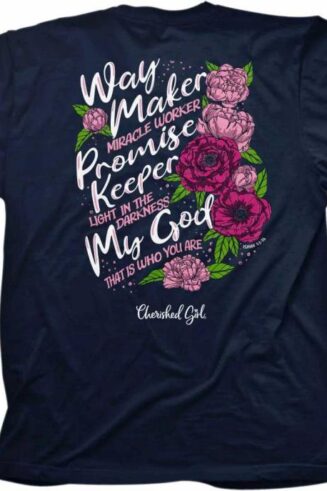 612978578339 Cherished Girl Way Maker (Small T-Shirt)