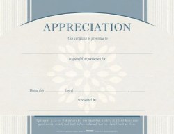 634337783284 Certificate Of Appreciation