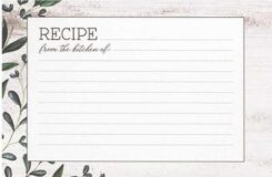 703800070067 Vintage Kitchen Recipe Cards