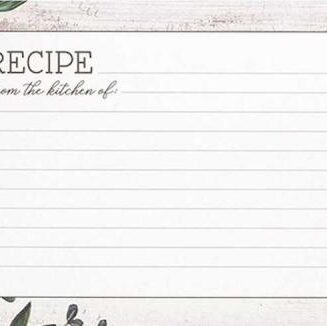 703800070067 Vintage Kitchen Recipe Cards