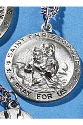 714611120605 Saint Christopher Round