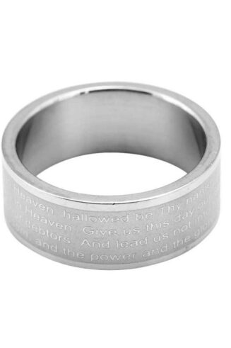 714611130758 Lords Prayer (Size 7 Ring)