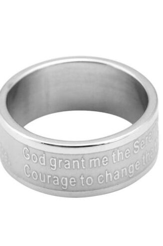 714611130833 Serenity Prayer (Size 7 Ring)