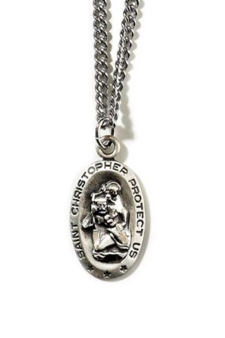 714611136590 Small Saint Christopher Medal