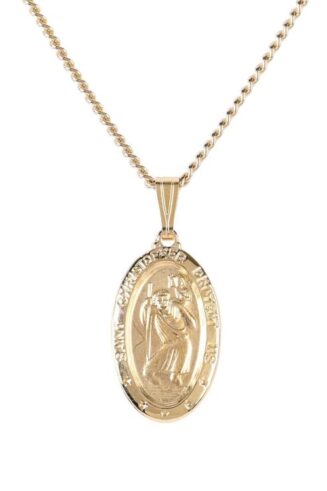 714611136897 Small Saint Christopher Medal