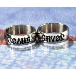 714611140610 Jesus Saves (Size 9 Ring)