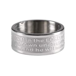 714611141082 Proverbs 3:5-6 (Size 11 Ring)