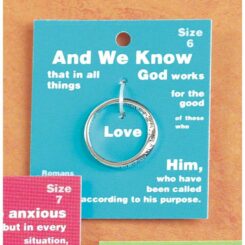 714611150947 InspiRing Romans 8:28 (Size 9 Ring)