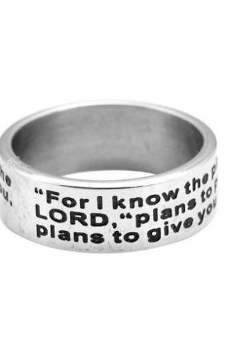 714611186649 Jeremiah 29:11 (Size 11 Ring)