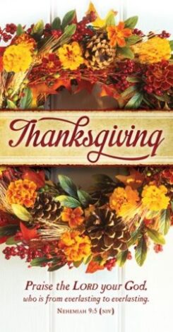 730817359106 Thanksgiving Wreath Offering Envelopes